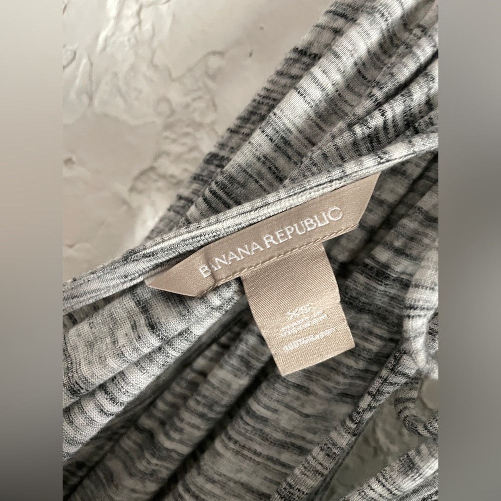 Banana Republic Grey Knit Patio Maxi Dress XS - Picture 7 of 8